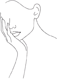 ホットフラッシュ・のぼせのイラスト